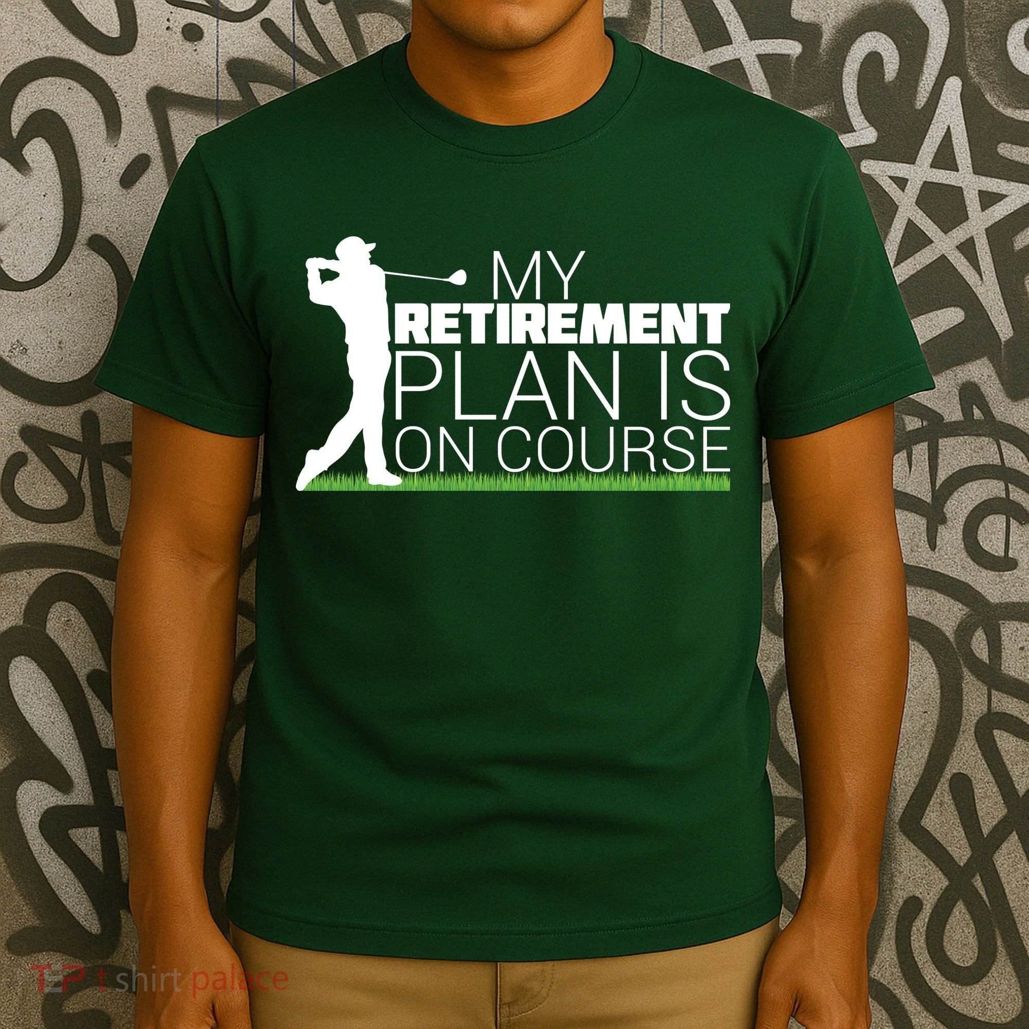 My Retirement Plan Is On Course T-Shirt