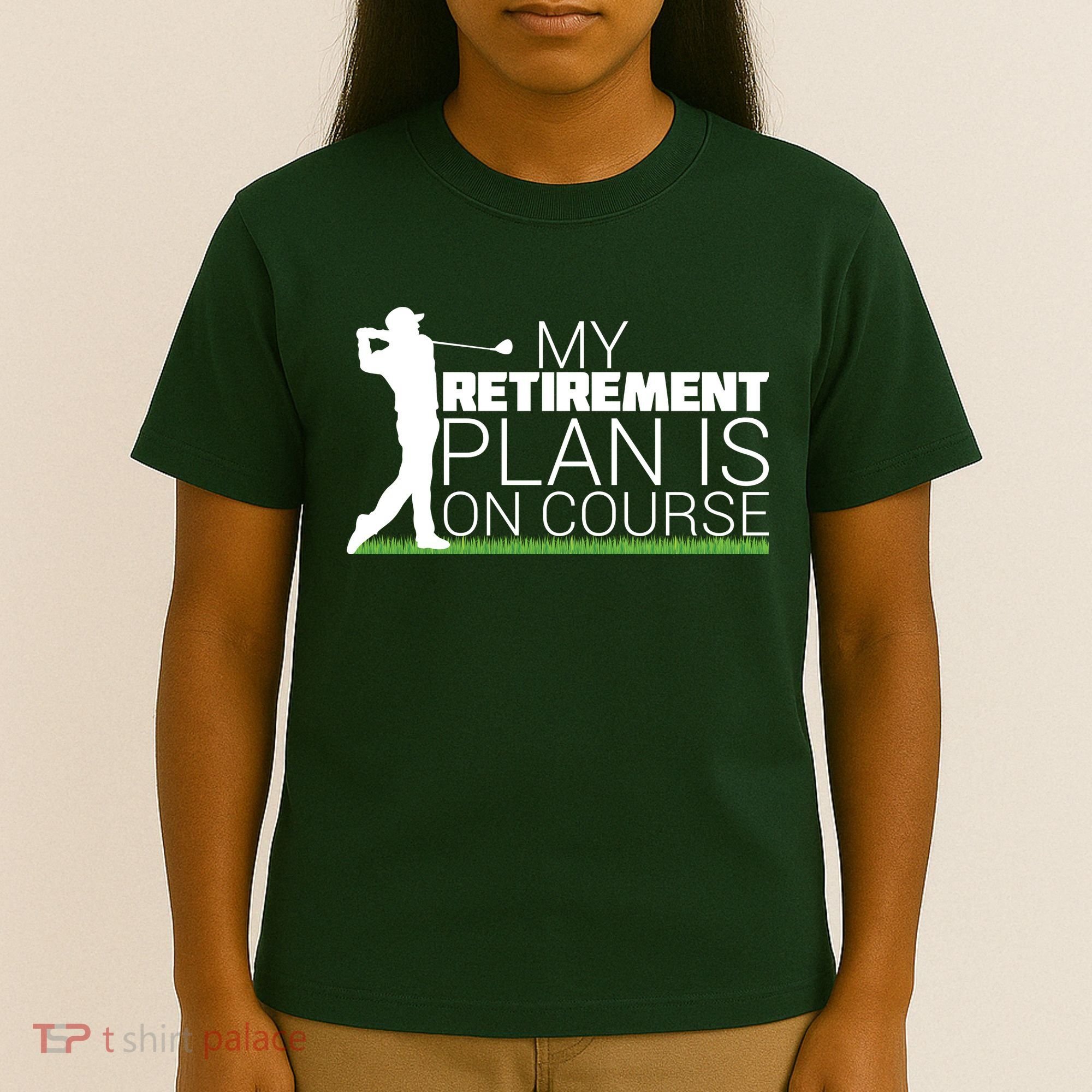 My Retirement Plan Is On Course T-Shirt
