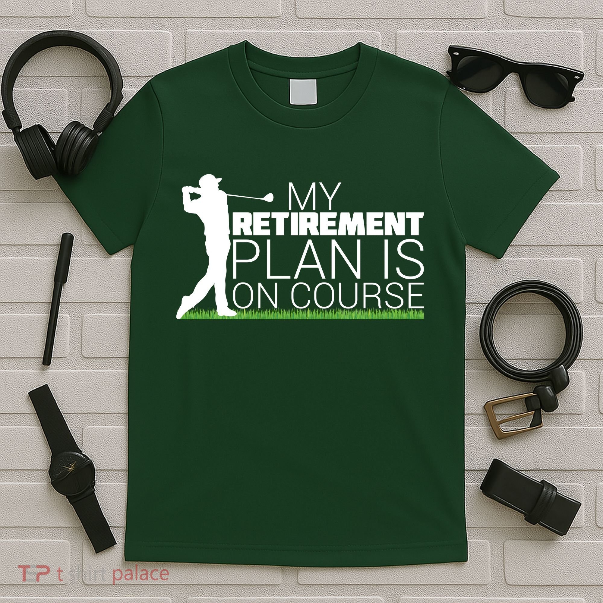 My Retirement Plan Is On Course T-Shirt
