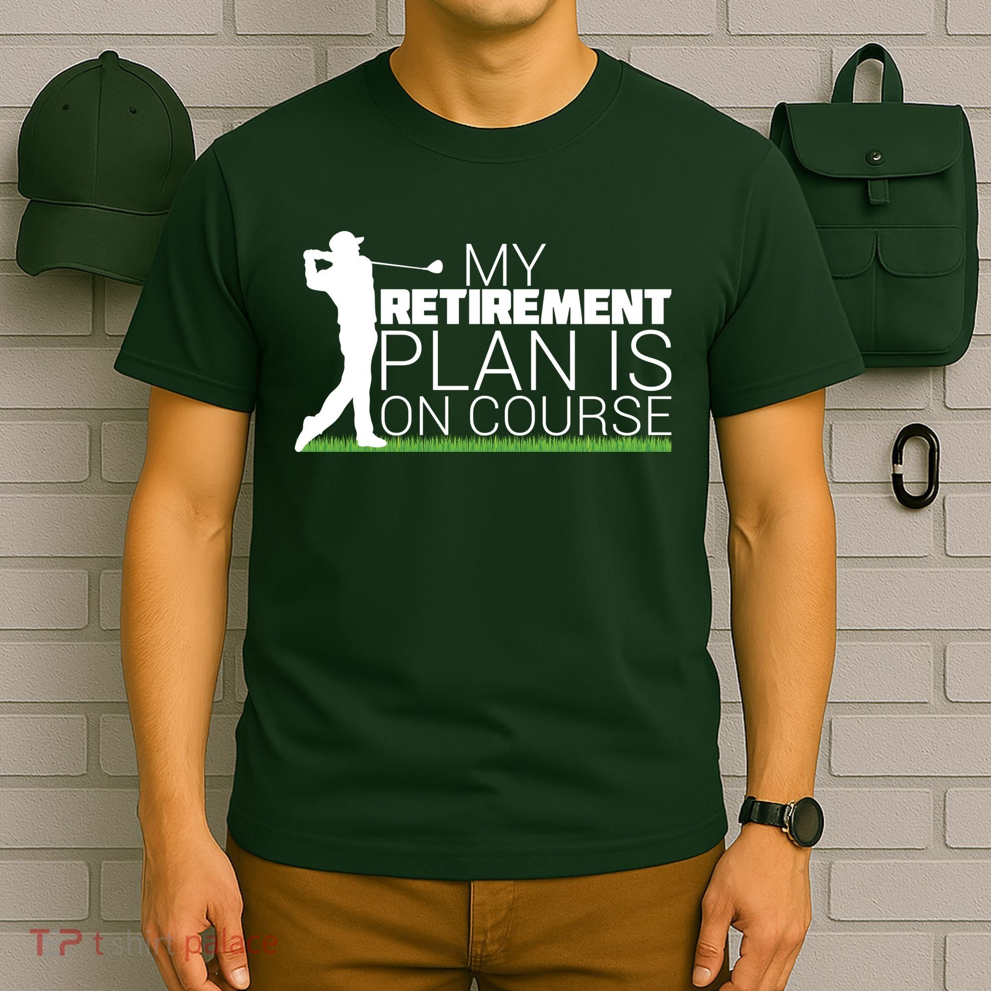My Retirement Plan Is On Course T-Shirt