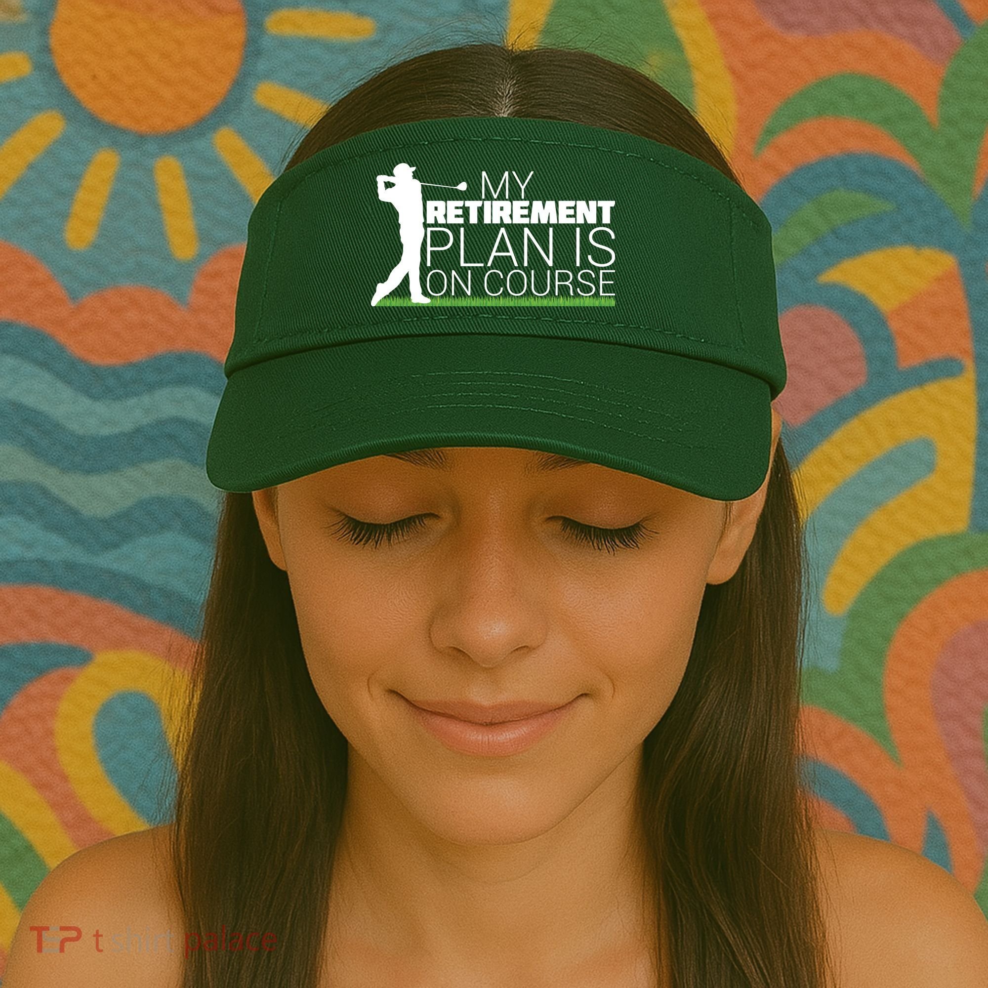 My Retirement Plan Is On Course Visor