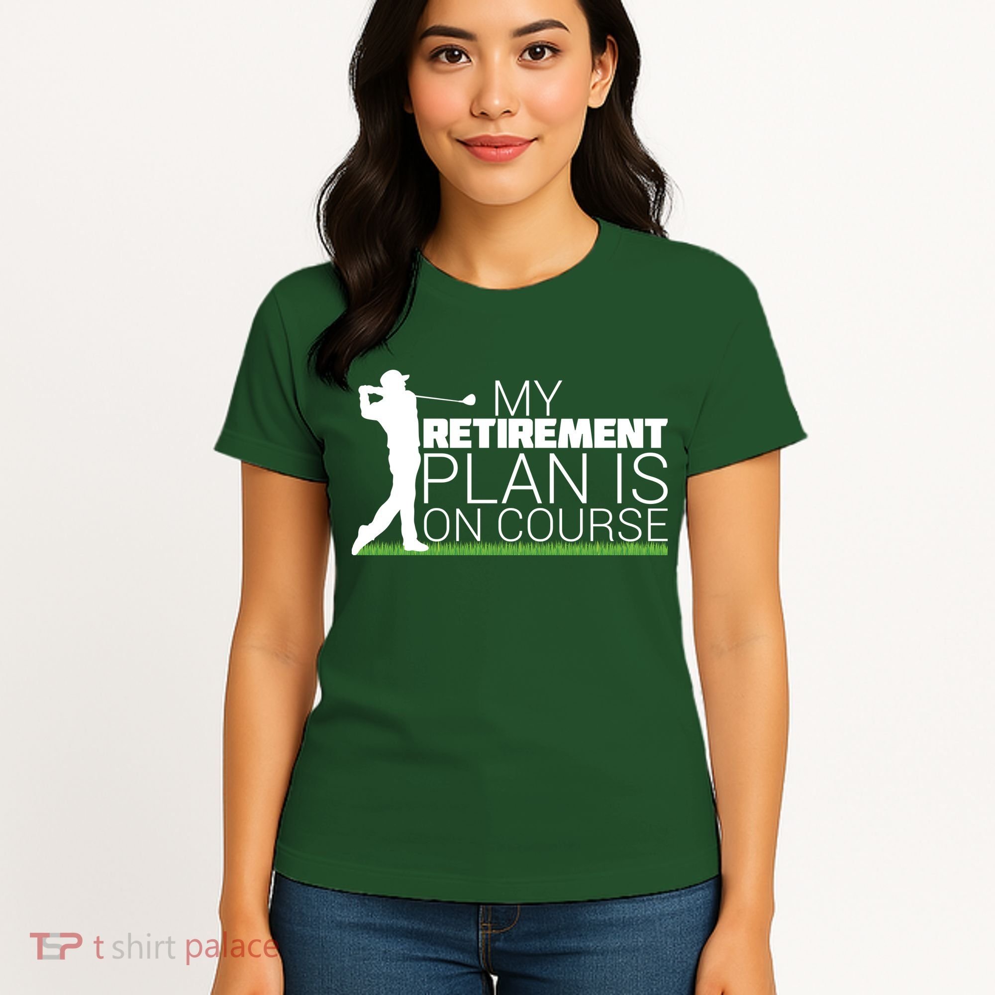 My Retirement Plan Is On Course Women's T-Shirt