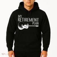 My Retirement Plan Playing  Guitar Hoodie thumb 2