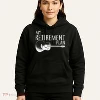 My Retirement Plan Playing  Guitar Hoodie thumb 5