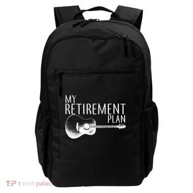 My Retirement Plan Playing  Guitar Backpack