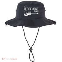 My Retirement Plan Playing  Guitar Bucket Hat thumb 0