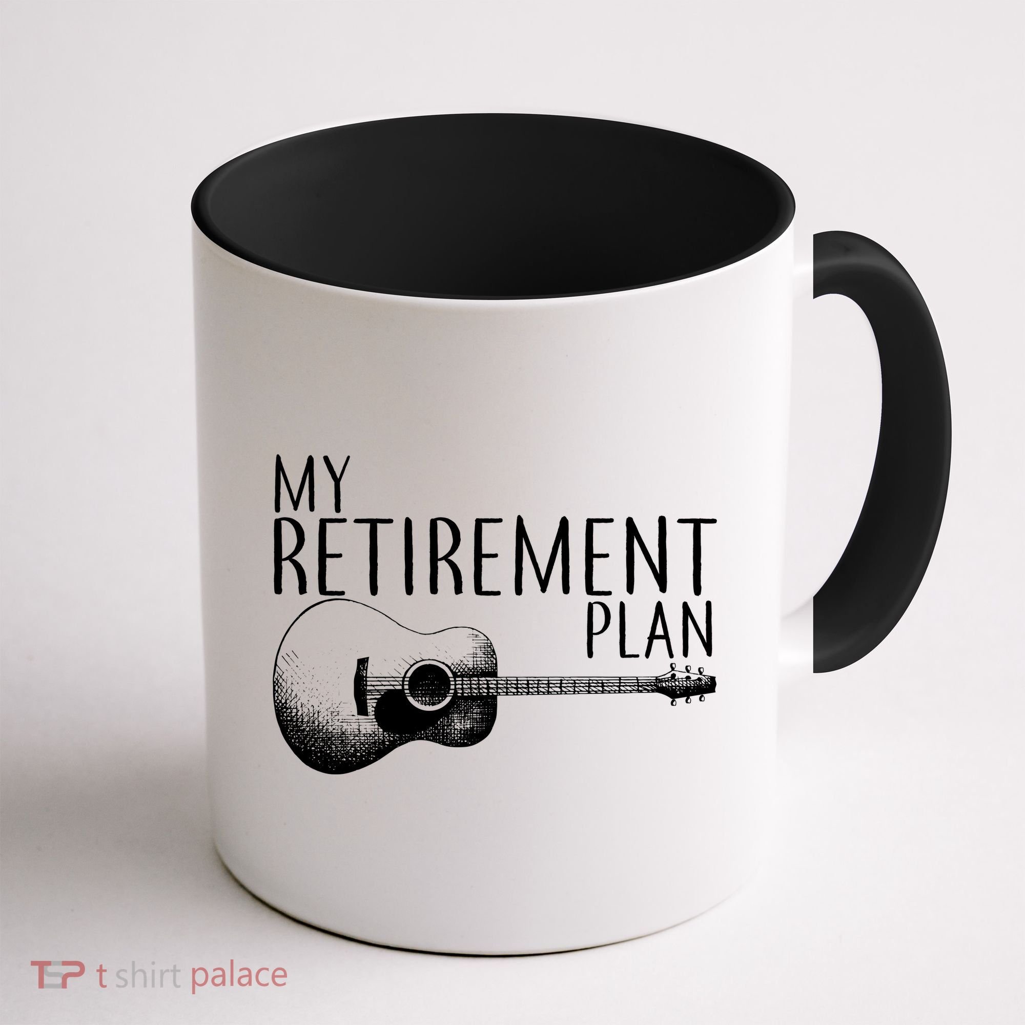 My Retirement Plan Playing  Guitar Coffee Mug