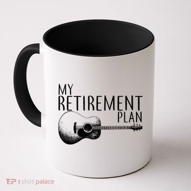 My Retirement Plan Playing  Guitar Coffee Mug