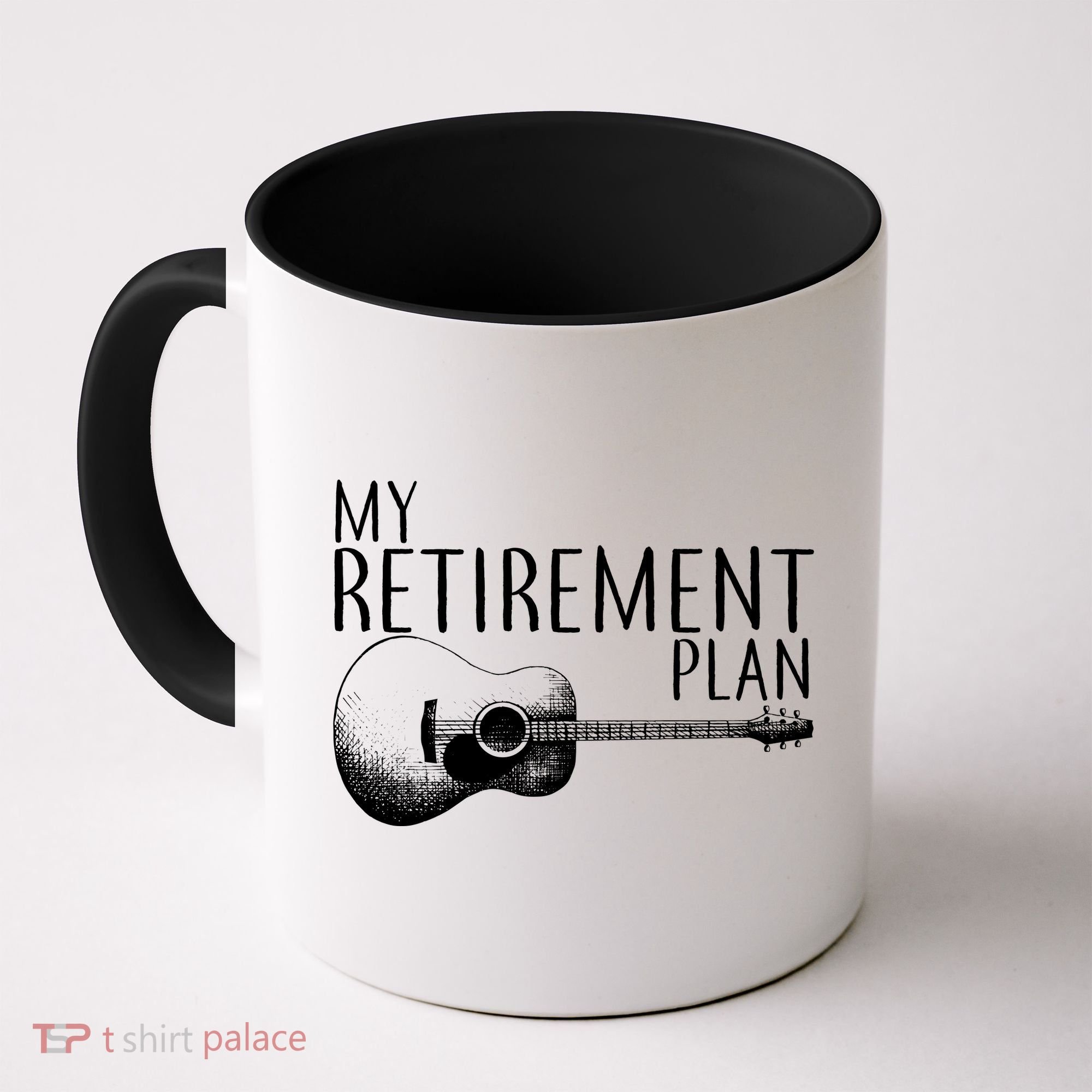 My Retirement Plan Playing  Guitar Coffee Mug