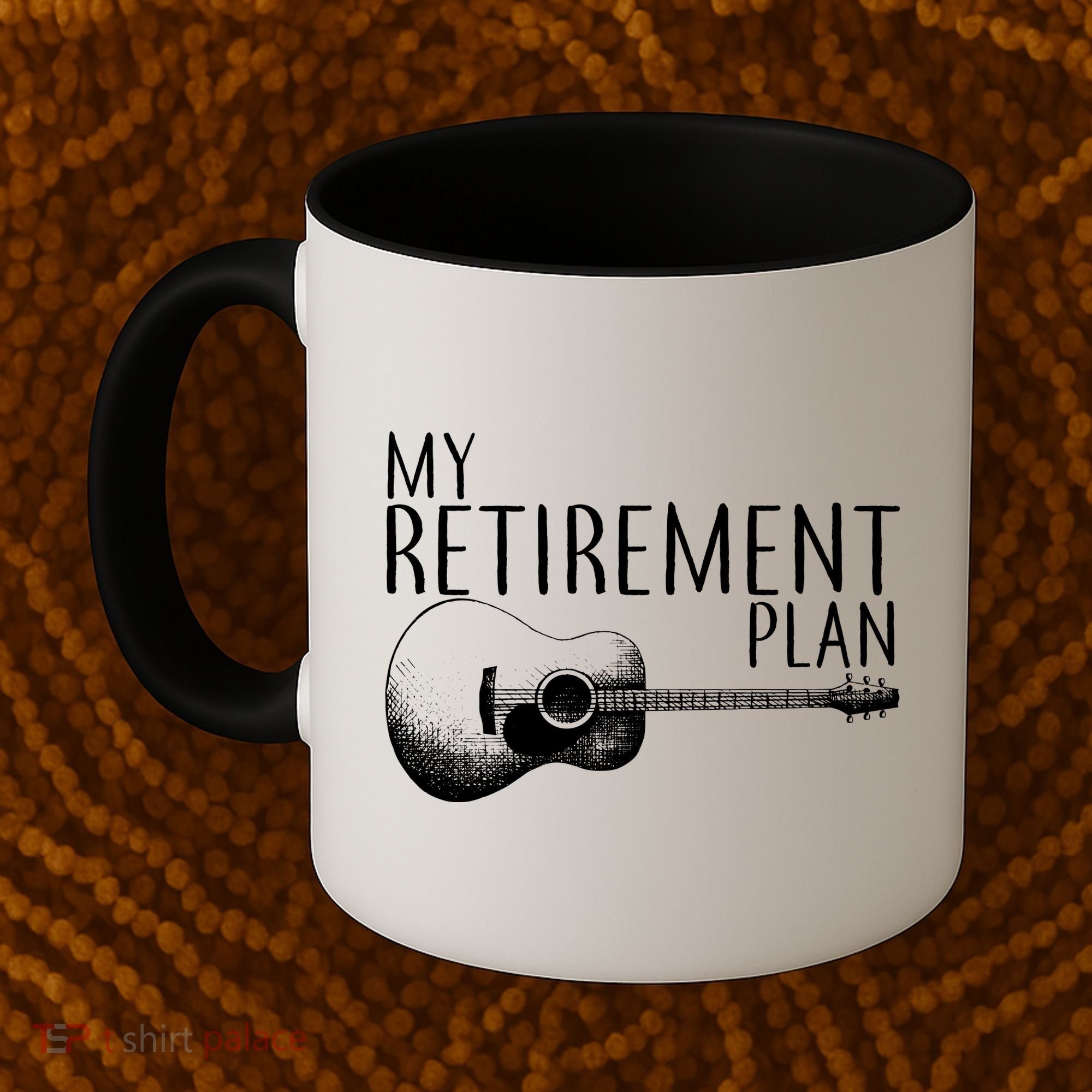 My Retirement Plan Playing  Guitar Coffee Mug