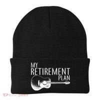 My Retirement Plan Playing  Guitar Beanie thumb 0