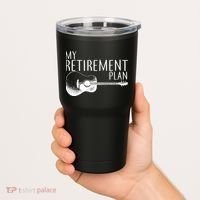 My Retirement Plan Playing  Guitar Tumbler thumb 2