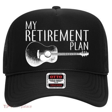 My Retirement Plan Playing  Guitar Hat