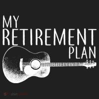 My Retirement Plan Playing  Guitar Hat thumb 2
