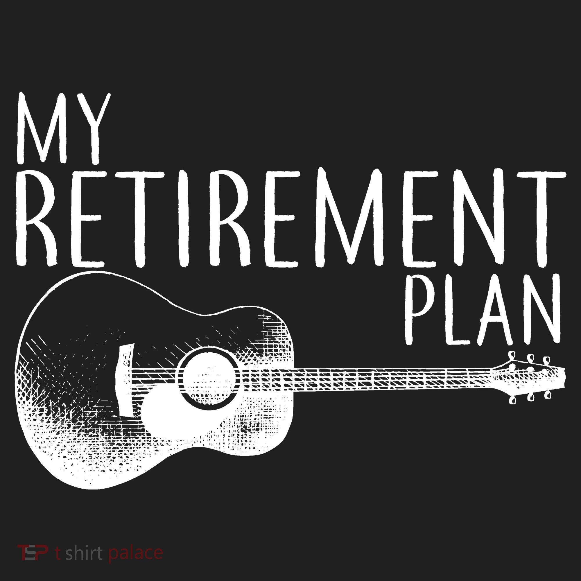 My Retirement Plan Playing  Guitar Hat