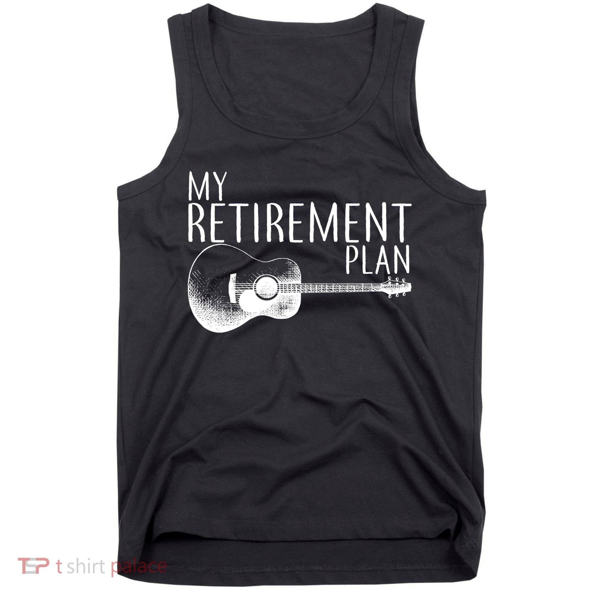 My Retirement Plan Playing  Guitar Tank Top
