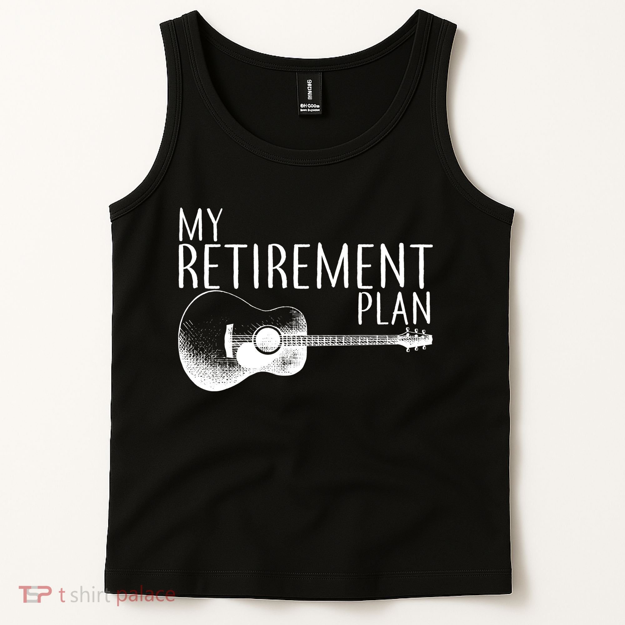 My Retirement Plan Playing  Guitar Tank Top