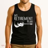 My Retirement Plan Playing  Guitar Tank Top thumb 3