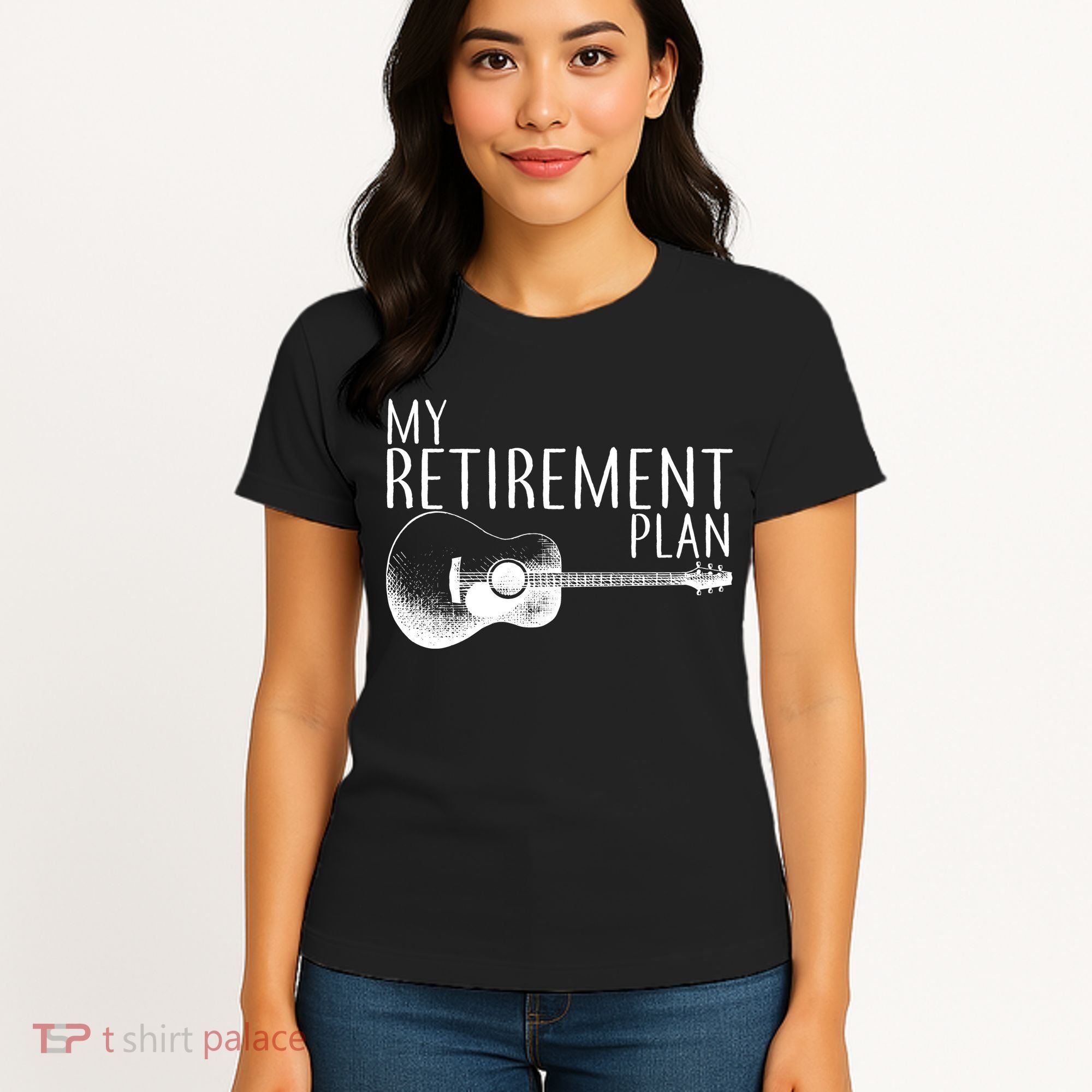 My Retirement Plan Playing  Guitar Women's T-Shirt