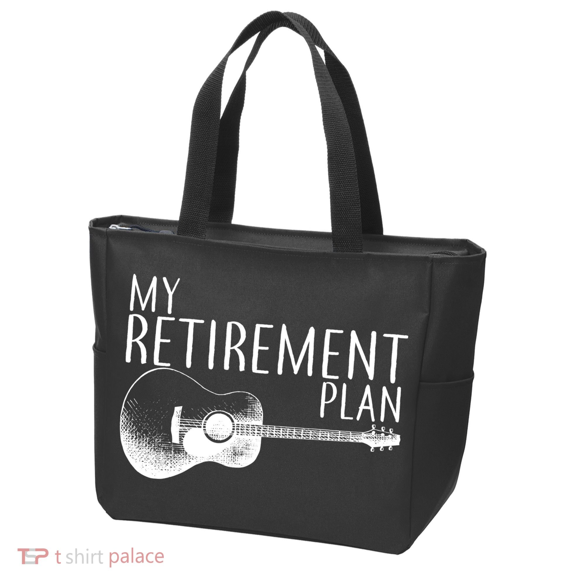 My Retirement Plan Playing  Guitar Tote Bag