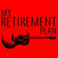 My Retirement Plan Playing  Guitar Santa Hat thumb 1