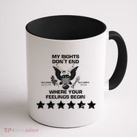 My Right Don't end Coffee Mug thumb 1