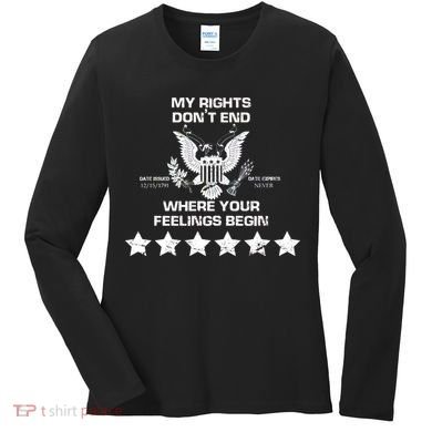 My Right Don't end Women's Long Sleeve Shirt