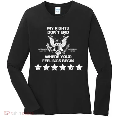 My Right Don't end Women's Long Sleeve Shirt