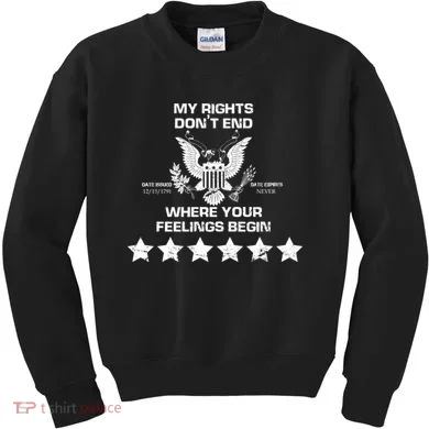 My Right Don't end Kids Sweatshirt