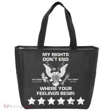 My Right Don't end Tote Bag