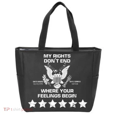 My Right Don't end Tote Bag
