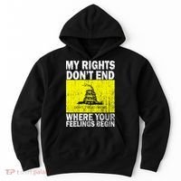 My Rights Don't End Where Your Feelings Begin Hoodie thumb 0