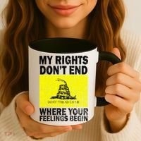 My Rights Don't End Where Your Feelings Begin Coffee Mug thumb 3