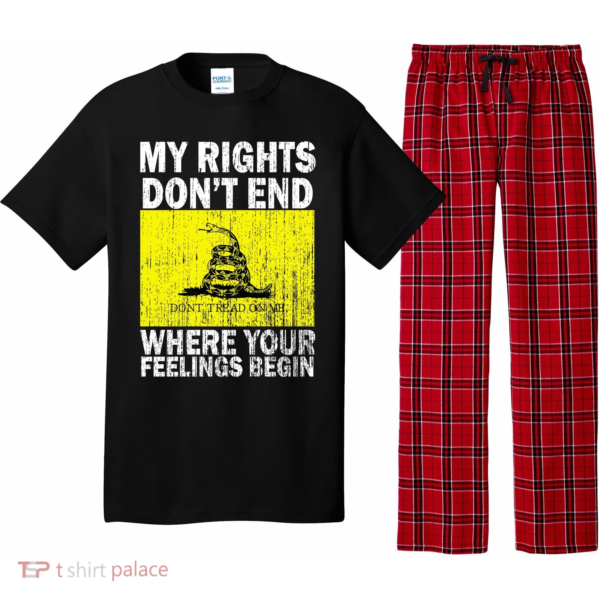 My Rights Don't End Where Your Feelings Begin Pajama Set