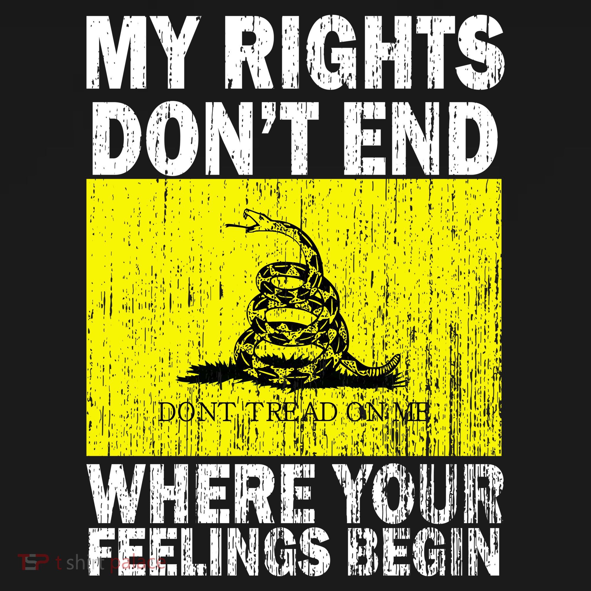 My Rights Don't End Where Your Feelings Begin Mousepad