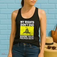 My Rights Don't End Where Your Feelings Begin Women's Tank Top thumb 2