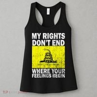 My Rights Don't End Where Your Feelings Begin Women's Tank Top thumb 3