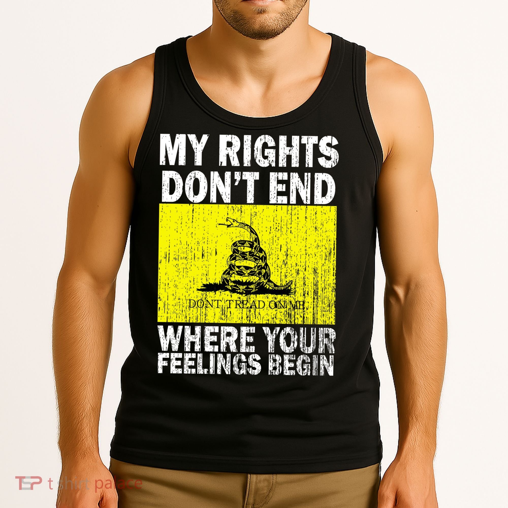My Rights Don't End Where Your Feelings Begin Tank Top