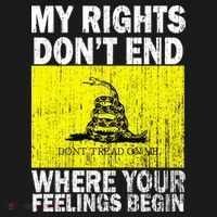 My Rights Don't End Where Your Feelings Begin Visor thumb 3