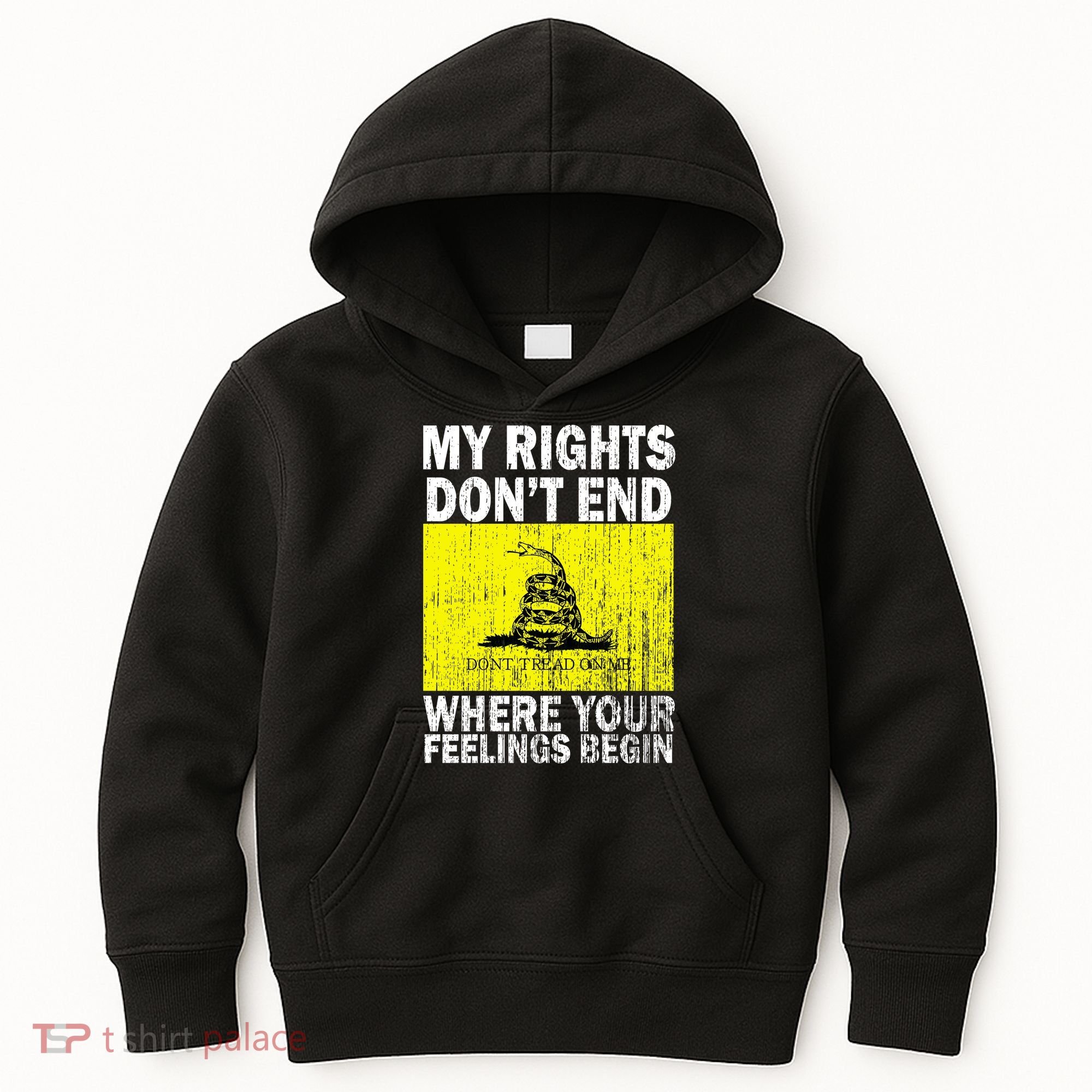 My Rights Don't End Where Your Feelings Begin Kids Hoodie