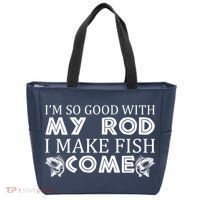 My Rod Is So Good I Make Fish Come Tote Bag thumb 0