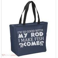 My Rod Is So Good I Make Fish Come Tote Bag thumb 2