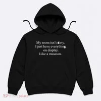 My Room Isn't Dirty Display Like A Museum Hoodie thumb 0