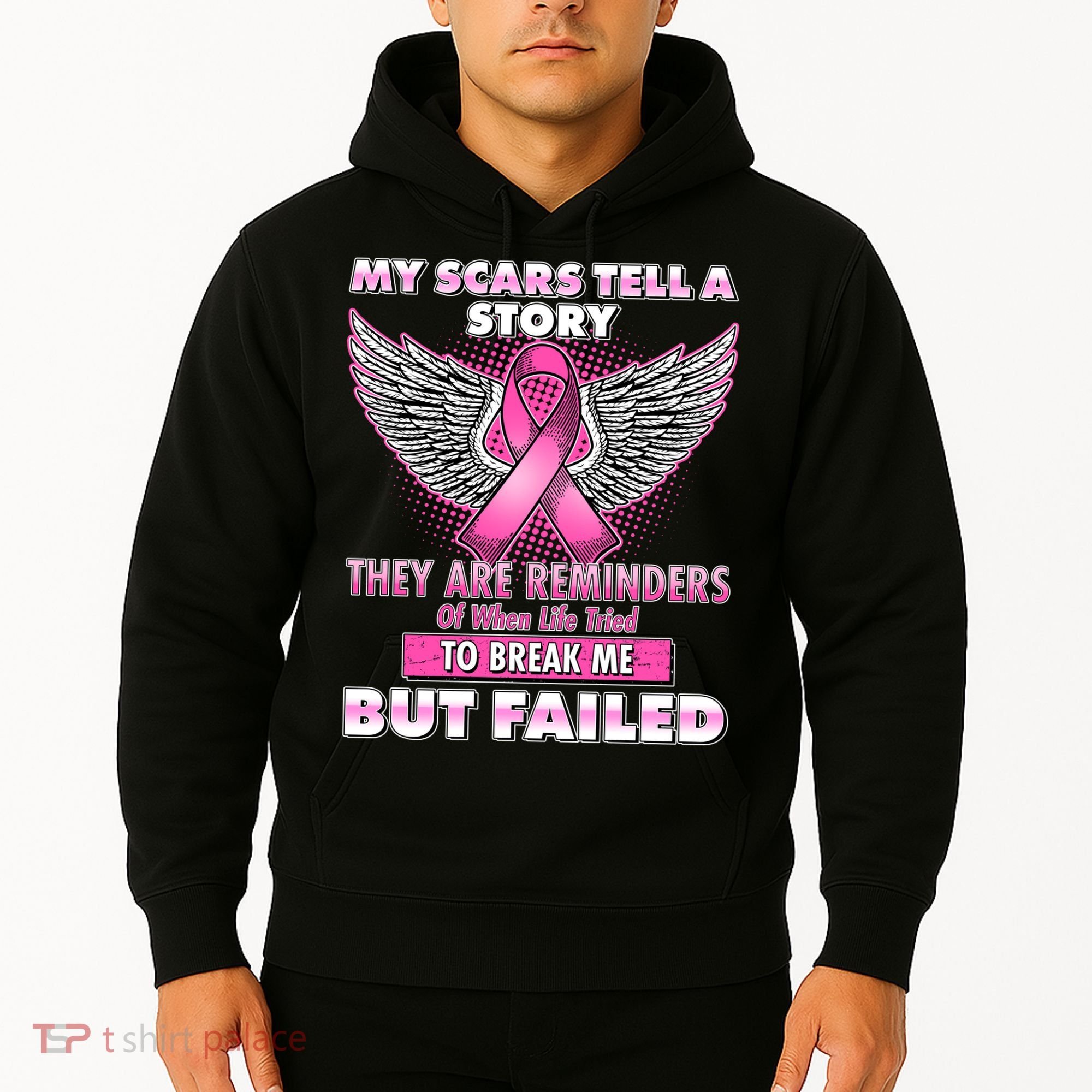 My Scars Tell A Story Breast Cancer Awareness Hoodie