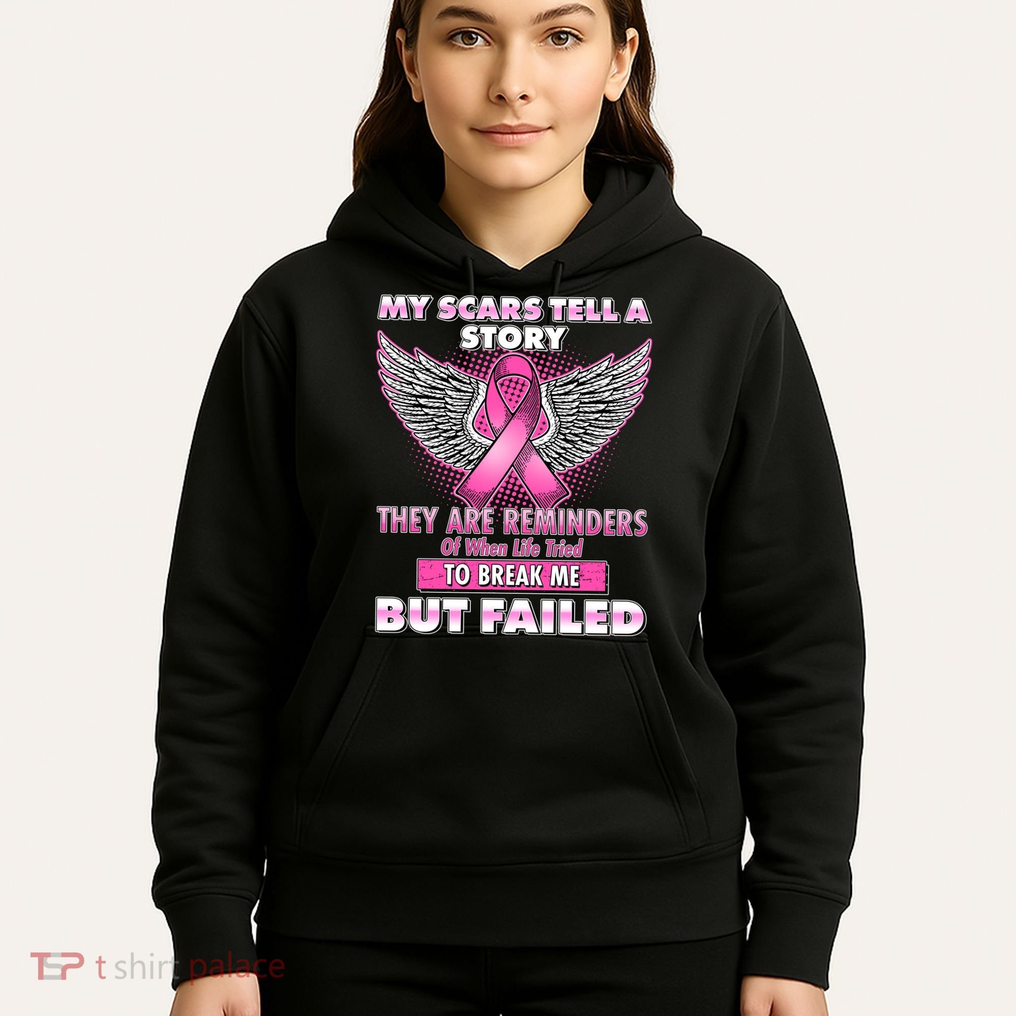 My Scars Tell A Story Breast Cancer Awareness Hoodie