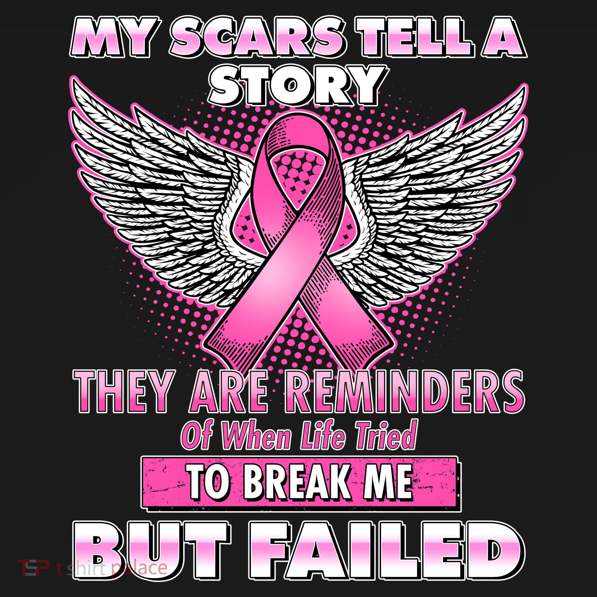 My Scars Tell A Story Breast Cancer Awareness Long Sleeve Shirt