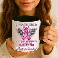 My Scars Tell A Story Breast Cancer Awareness Coffee Mug thumb 3