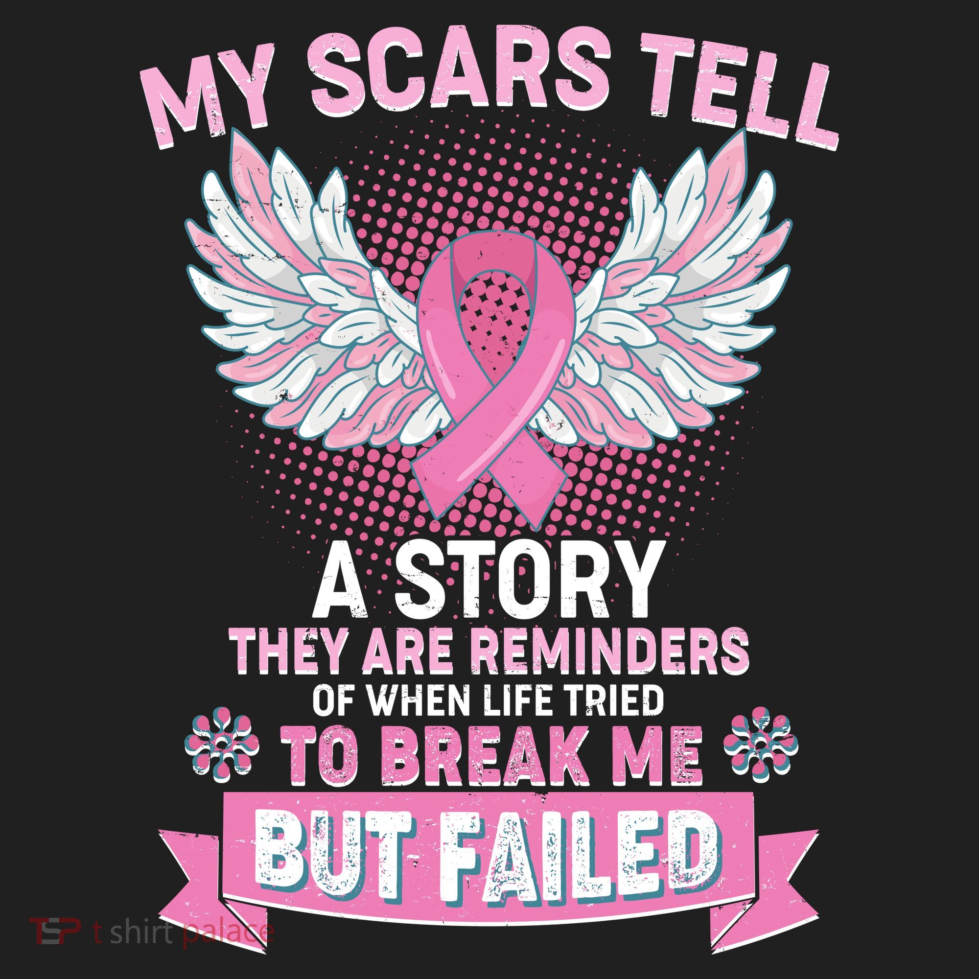 My Scars Tell A Story Breast Cancer Awareness Tumbler