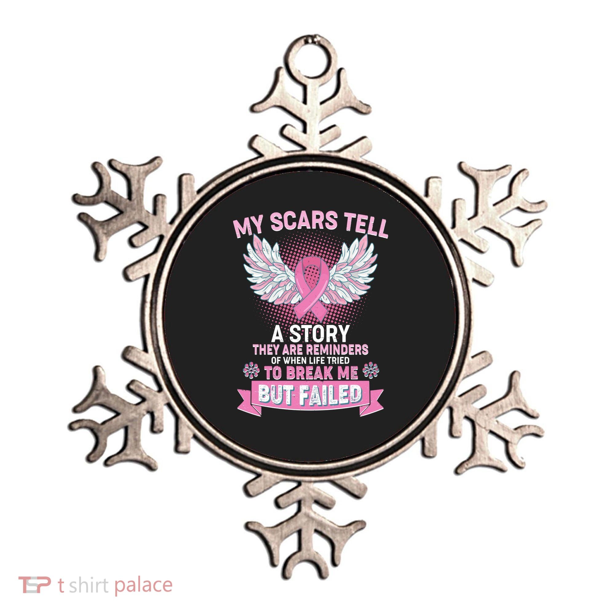 My Scars Tell A Story Breast Cancer Awareness Ornament