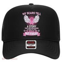 My Scars Tell A Story Breast Cancer Awareness Hat thumb 0